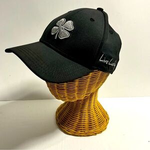 Black Clover "Premium Clover 41" Black LG/XL Fitted Unisex Hat Golf Casual Cap